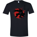 T-Shirts Black / X-Small TMNT - Sai Warrior Men's Semi-Fitted Softstyle