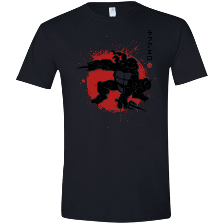 T-Shirts Black / X-Small TMNT - Sai Warrior Men's Semi-Fitted Softstyle