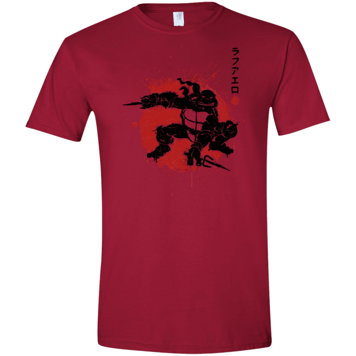 T-Shirts Cardinal Red / S TMNT - Sai Warrior Men's Semi-Fitted Softstyle