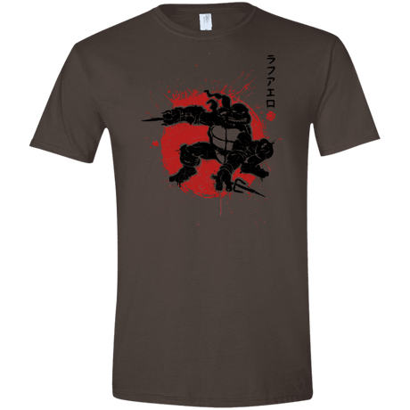 T-Shirts Dark Chocolate / S TMNT - Sai Warrior Men's Semi-Fitted Softstyle