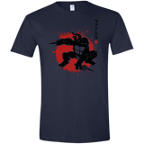 T-Shirts Navy / X-Small TMNT - Sai Warrior Men's Semi-Fitted Softstyle