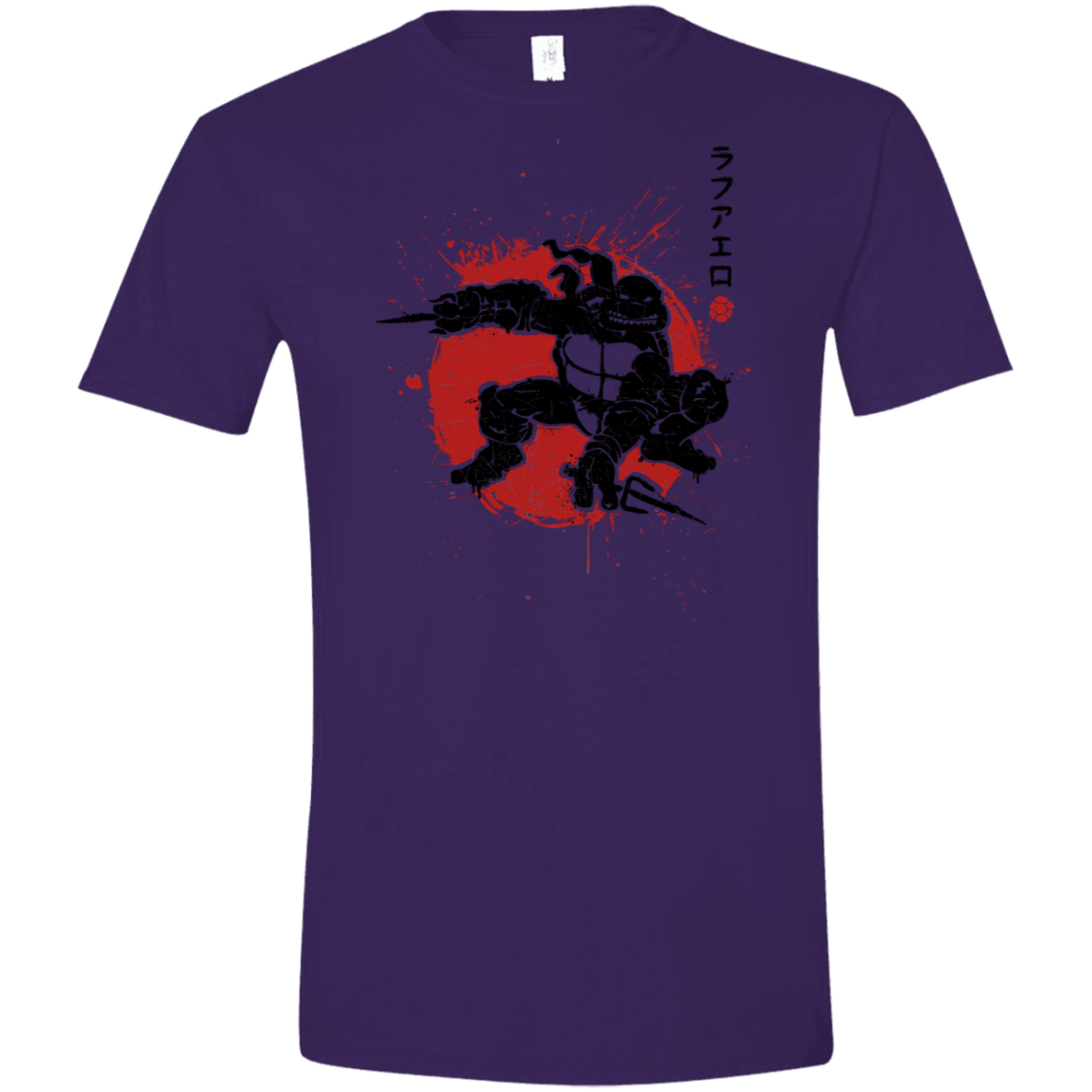 T-Shirts Purple / S TMNT - Sai Warrior Men's Semi-Fitted Softstyle