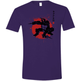 T-Shirts Purple / S TMNT - Sai Warrior Men's Semi-Fitted Softstyle