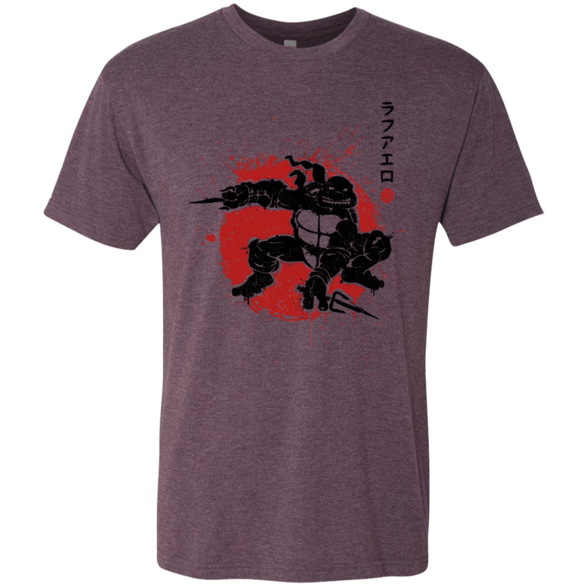 T-Shirts Vintage Purple / S TMNT - Sai Warrior Men's Triblend T-Shirt