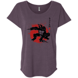 T-Shirts Vintage Purple / X-Small TMNT - Sai Warrior Triblend Dolman Sleeve