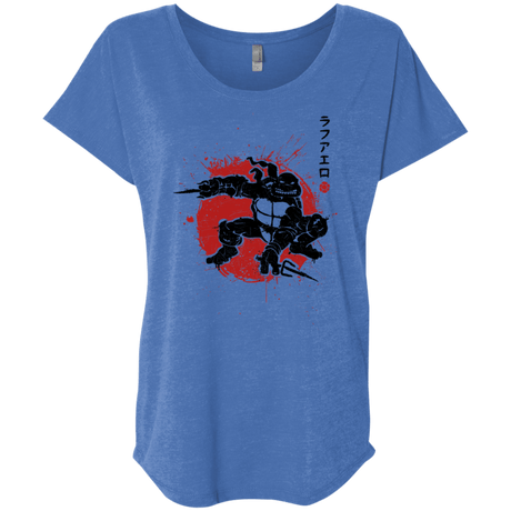 T-Shirts Vintage Royal / X-Small TMNT - Sai Warrior Triblend Dolman Sleeve