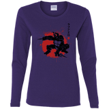 T-Shirts Purple / S TMNT - Sai Warrior Women's Long Sleeve T-Shirt