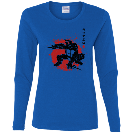 T-Shirts Royal / S TMNT - Sai Warrior Women's Long Sleeve T-Shirt