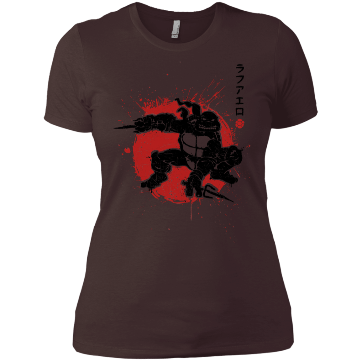 T-Shirts Dark Chocolate / X-Small TMNT - Sai Warrior Women's Premium T-Shirt