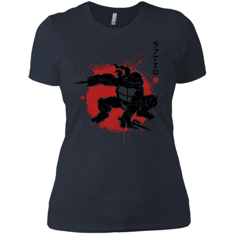 T-Shirts Indigo / X-Small TMNT - Sai Warrior Women's Premium T-Shirt