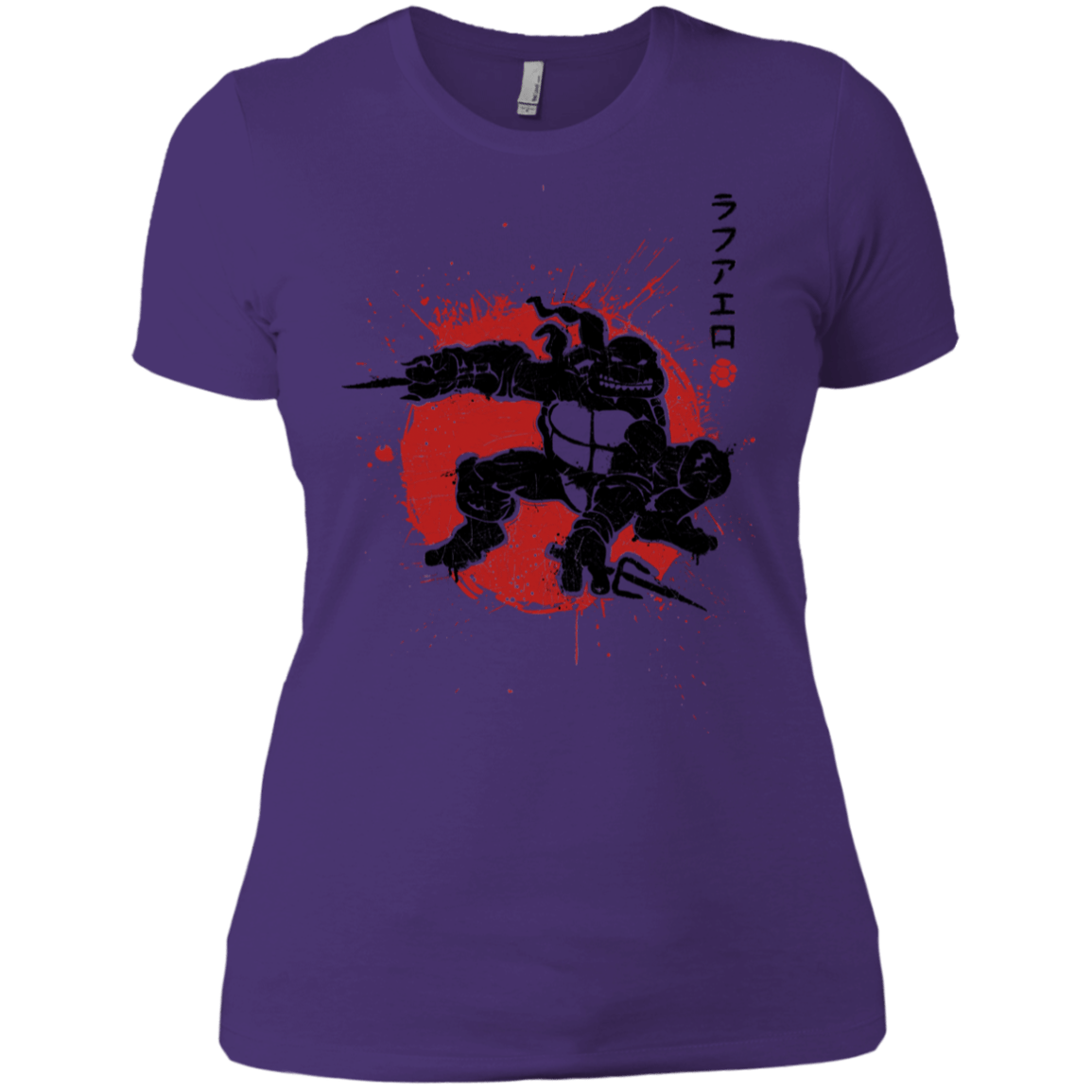 T-Shirts Purple Rush/ / X-Small TMNT - Sai Warrior Women's Premium T-Shirt