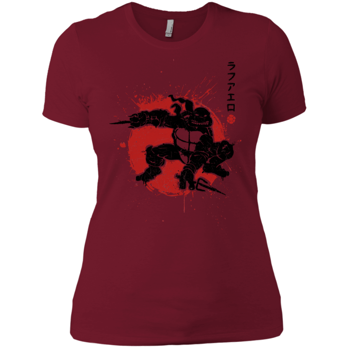 T-Shirts Scarlet / X-Small TMNT - Sai Warrior Women's Premium T-Shirt