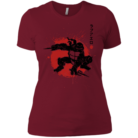 T-Shirts Scarlet / X-Small TMNT - Sai Warrior Women's Premium T-Shirt