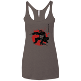 T-Shirts Macchiato / X-Small TMNT - Sai Warrior Women's Triblend Racerback Tank