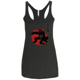 T-Shirts Vintage Black / X-Small TMNT - Sai Warrior Women's Triblend Racerback Tank