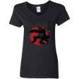 T-Shirts Black / S TMNT - Sai Warrior Women's V-Neck T-Shirt