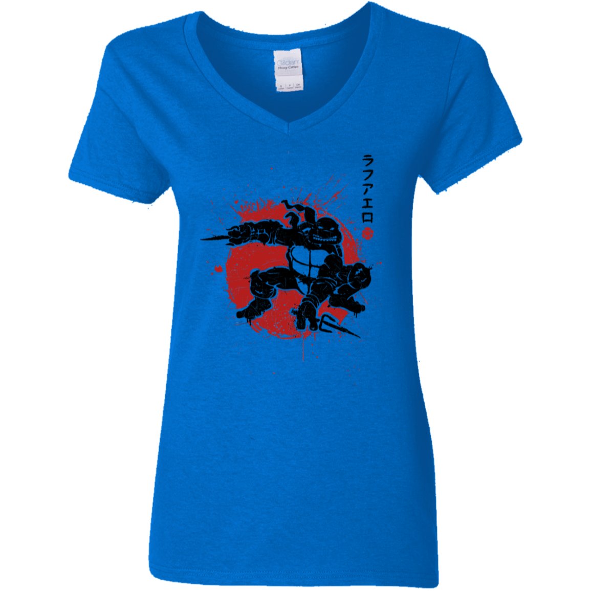 T-Shirts Royal / S TMNT - Sai Warrior Women's V-Neck T-Shirt