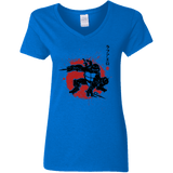 T-Shirts Royal / S TMNT - Sai Warrior Women's V-Neck T-Shirt