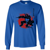 T-Shirts Royal / YS TMNT - Sai Warrior Youth Long Sleeve T-Shirt