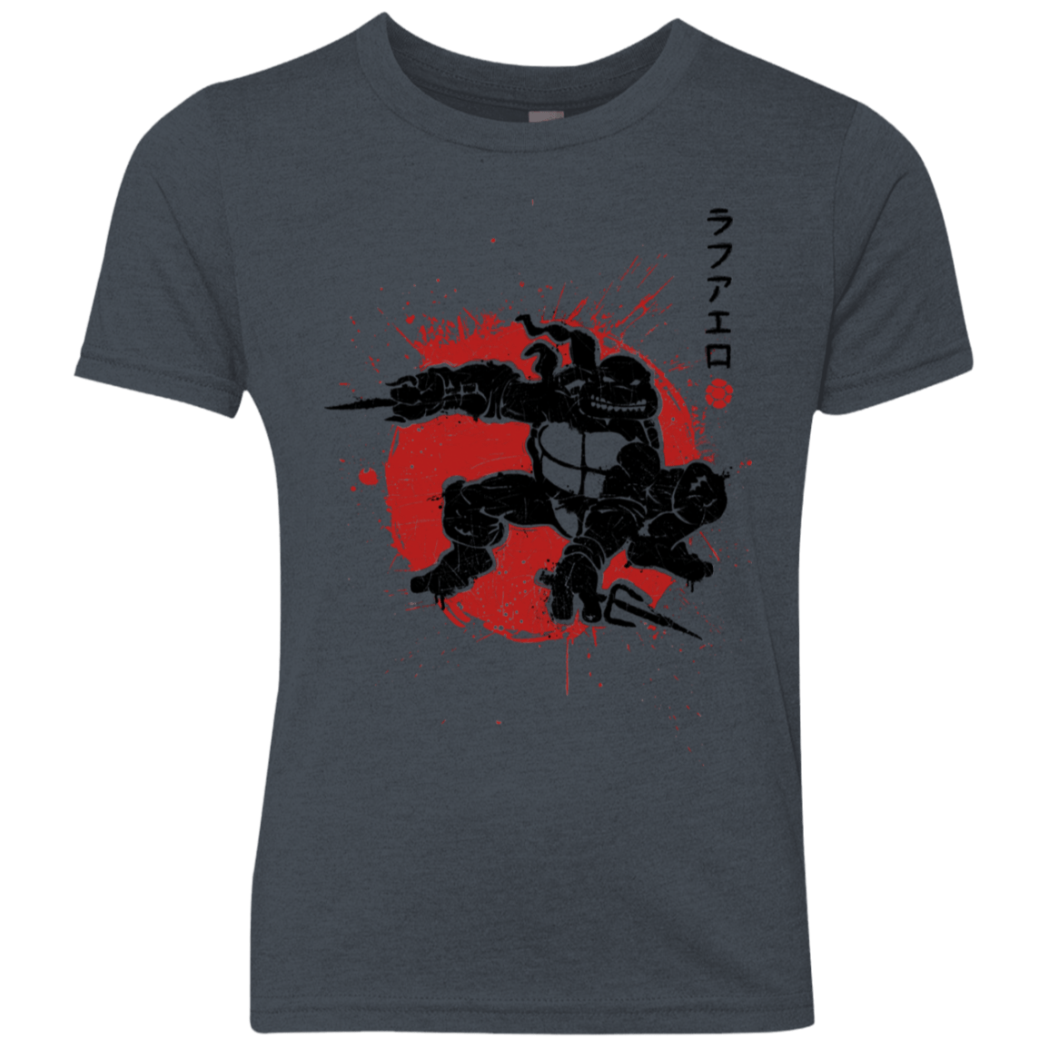 T-Shirts Vintage Navy / YXS TMNT - Sai Warrior Youth Triblend T-Shirt