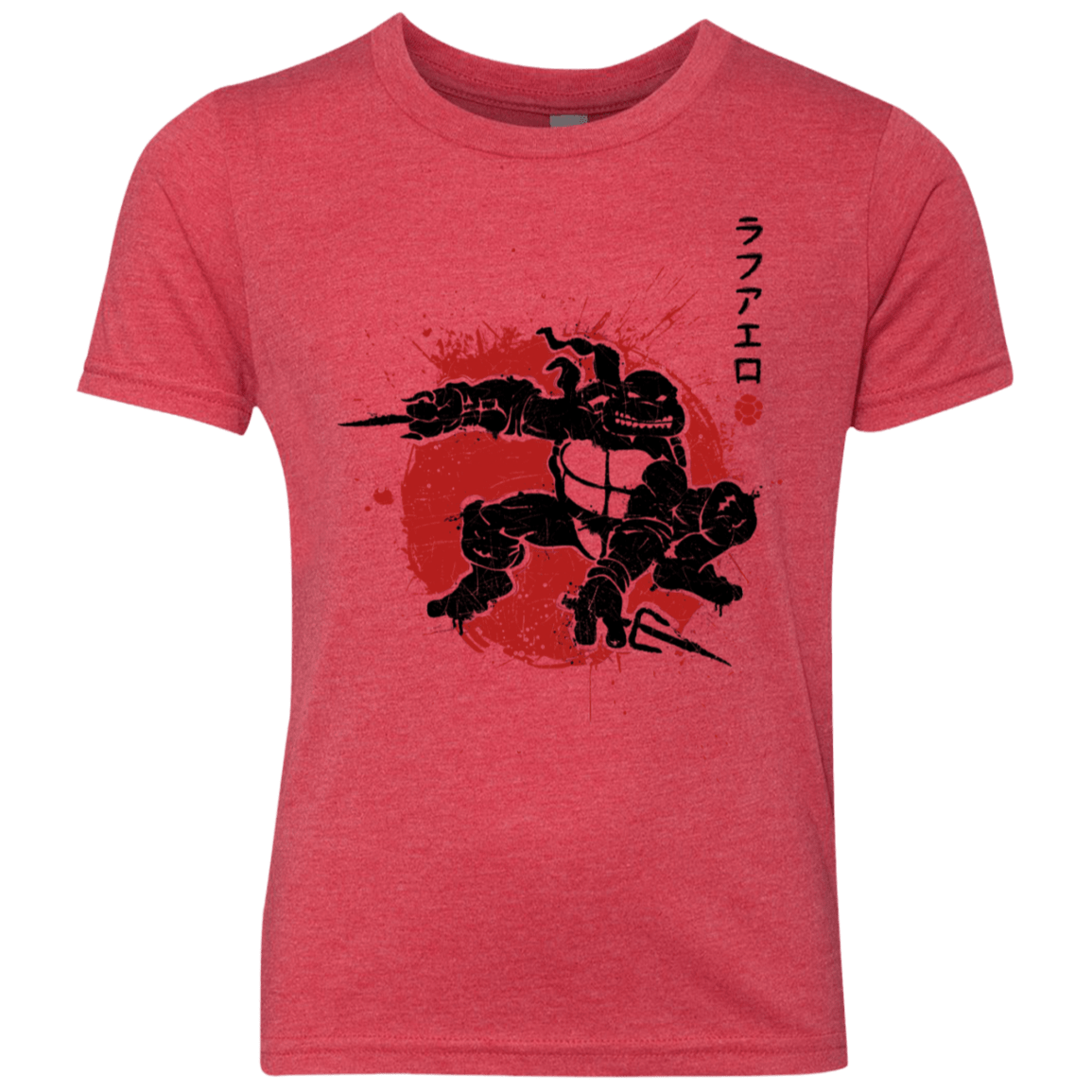 T-Shirts Vintage Red / YXS TMNT - Sai Warrior Youth Triblend T-Shirt