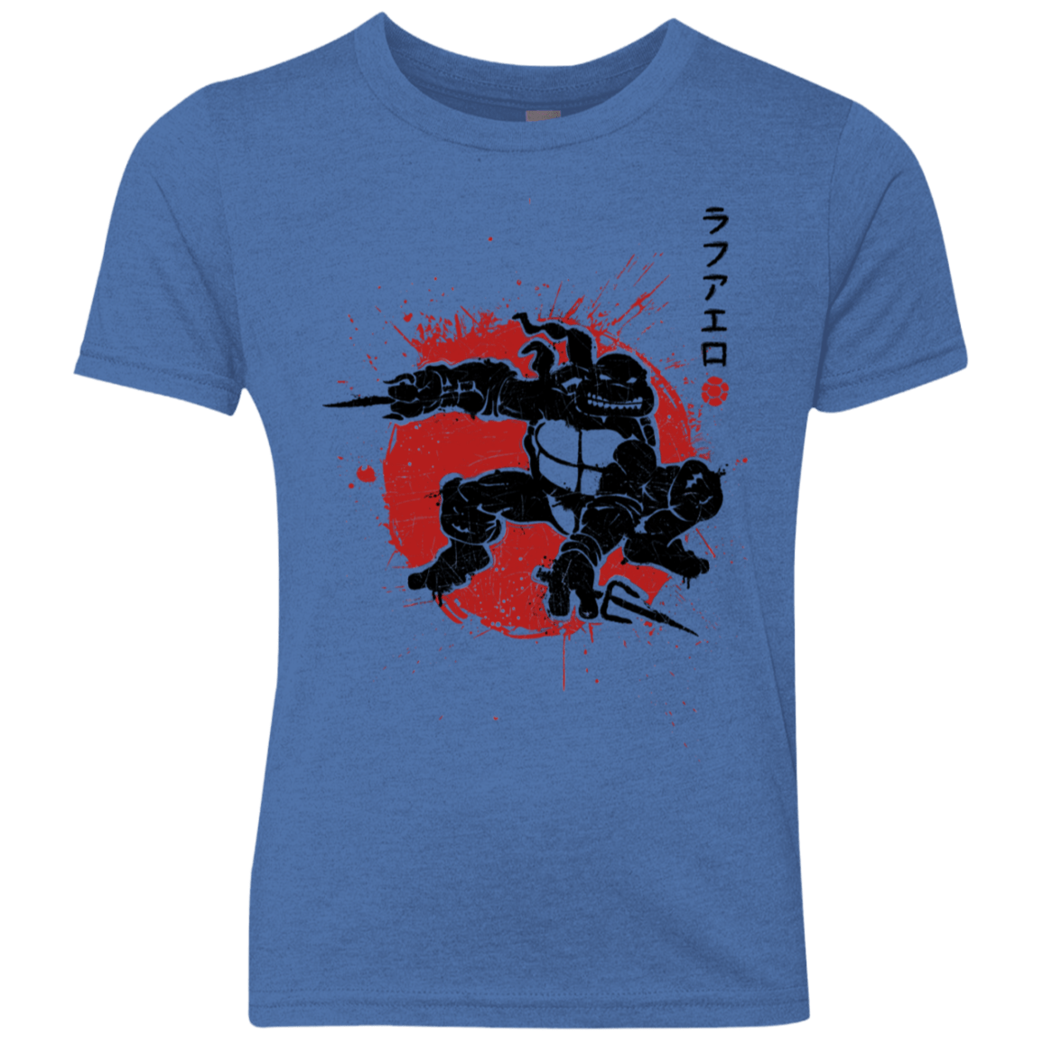 T-Shirts Vintage Royal / YXS TMNT - Sai Warrior Youth Triblend T-Shirt