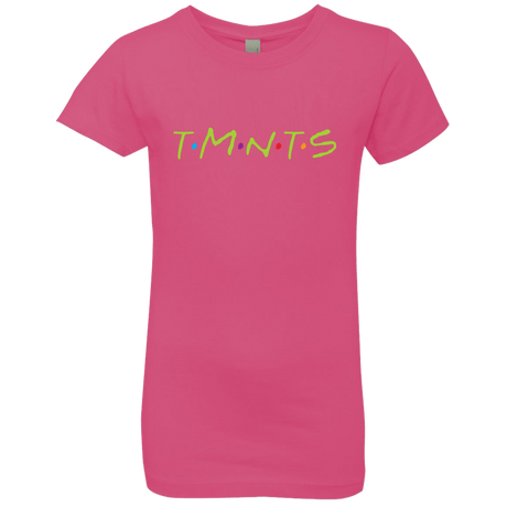 T-Shirts Hot Pink / YXS TMNTS Girls Premium T-Shirt