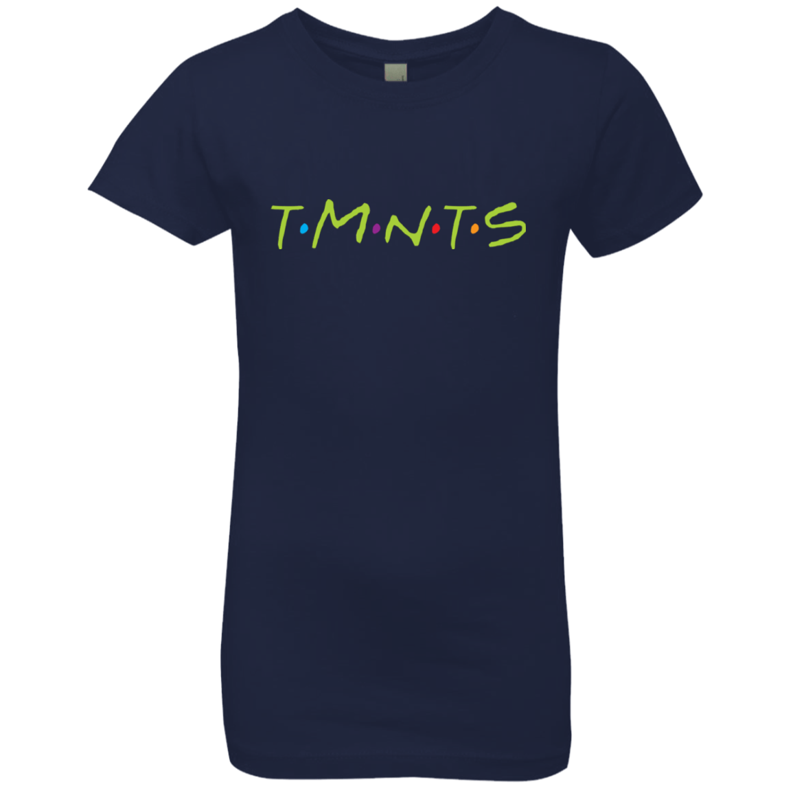 T-Shirts Midnight Navy / YXS TMNTS Girls Premium T-Shirt