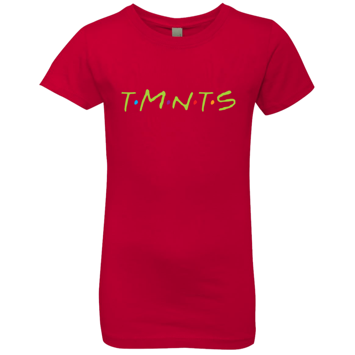 T-Shirts Red / YXS TMNTS Girls Premium T-Shirt