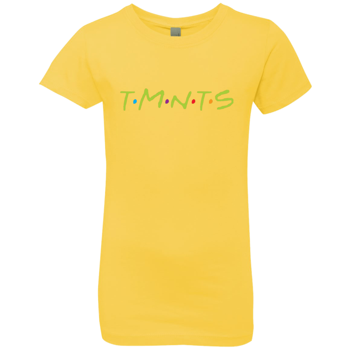 T-Shirts Vibrant Yellow / YXS TMNTS Girls Premium T-Shirt