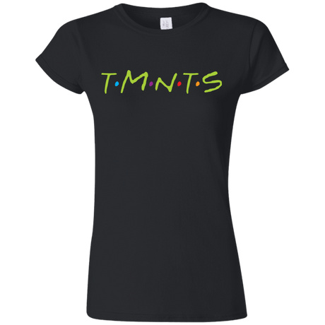 T-Shirts Black / S TMNTS Junior Slimmer-Fit T-Shirt