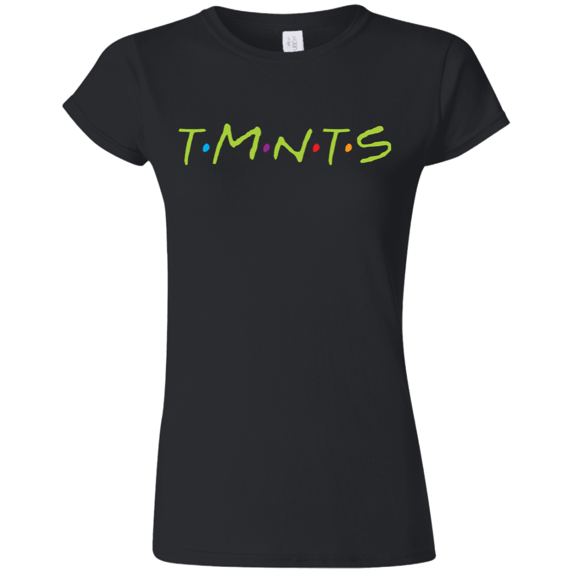 T-Shirts Black / S TMNTS Junior Slimmer-Fit T-Shirt