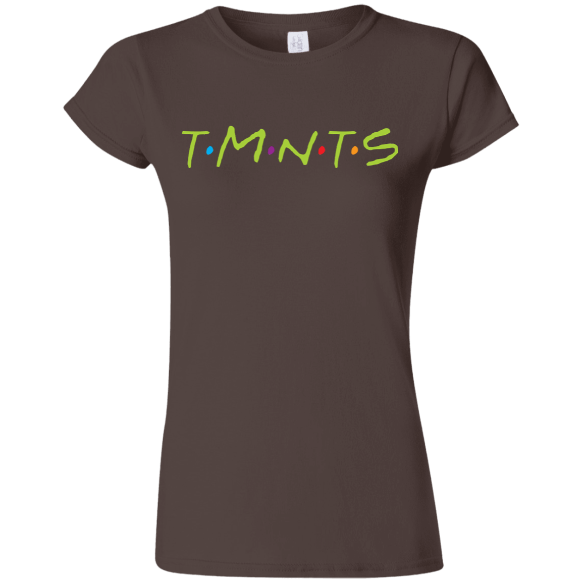 T-Shirts Dark Chocolate / S TMNTS Junior Slimmer-Fit T-Shirt