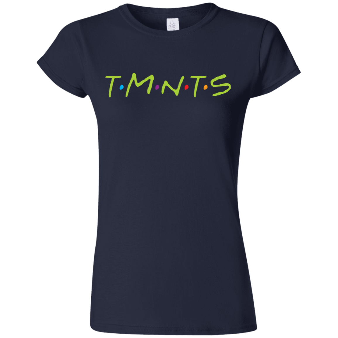 T-Shirts Navy / S TMNTS Junior Slimmer-Fit T-Shirt
