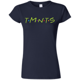 T-Shirts Navy / S TMNTS Junior Slimmer-Fit T-Shirt