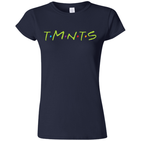 T-Shirts Navy / S TMNTS Junior Slimmer-Fit T-Shirt
