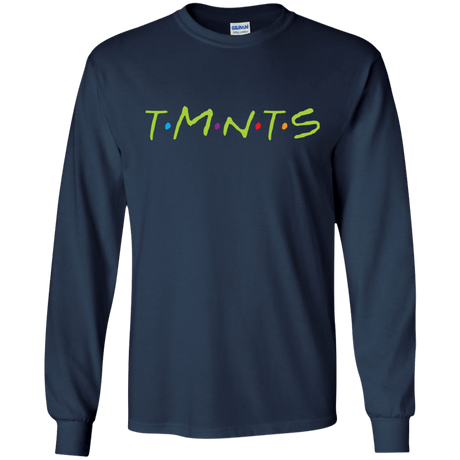 T-Shirts Navy / S TMNTS Men's Long Sleeve T-Shirt