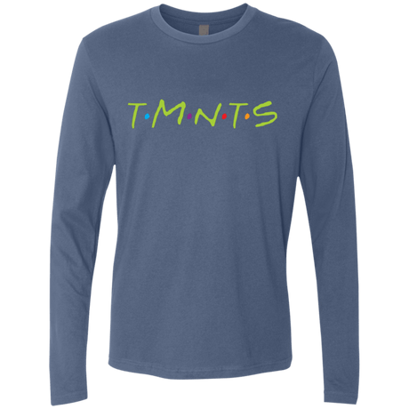 T-Shirts Indigo / S TMNTS Men's Premium Long Sleeve