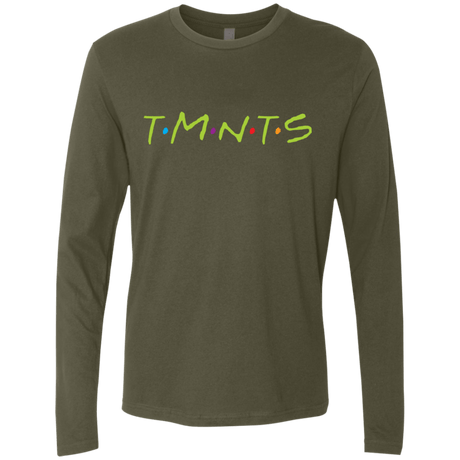 T-Shirts Military Green / S TMNTS Men's Premium Long Sleeve