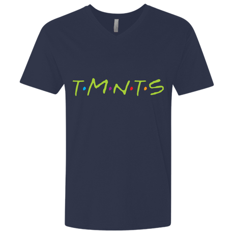 T-Shirts Midnight Navy / X-Small TMNTS Men's Premium V-Neck