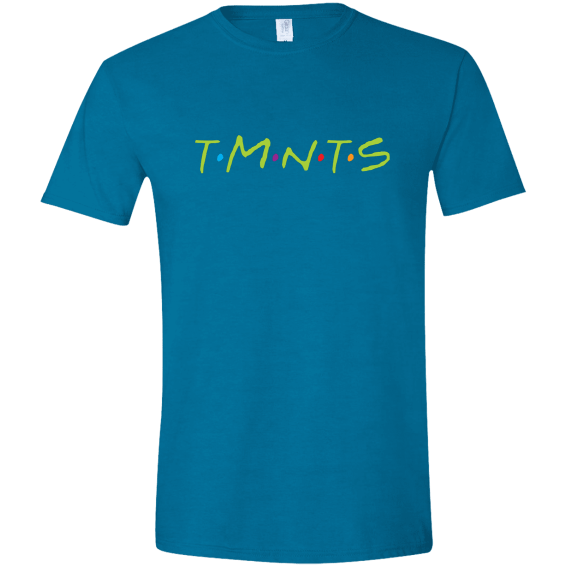 T-Shirts Antique Sapphire / S TMNTS Men's Semi-Fitted Softstyle