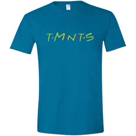 T-Shirts Antique Sapphire / S TMNTS Men's Semi-Fitted Softstyle