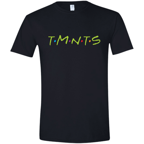T-Shirts Black / X-Small TMNTS Men's Semi-Fitted Softstyle