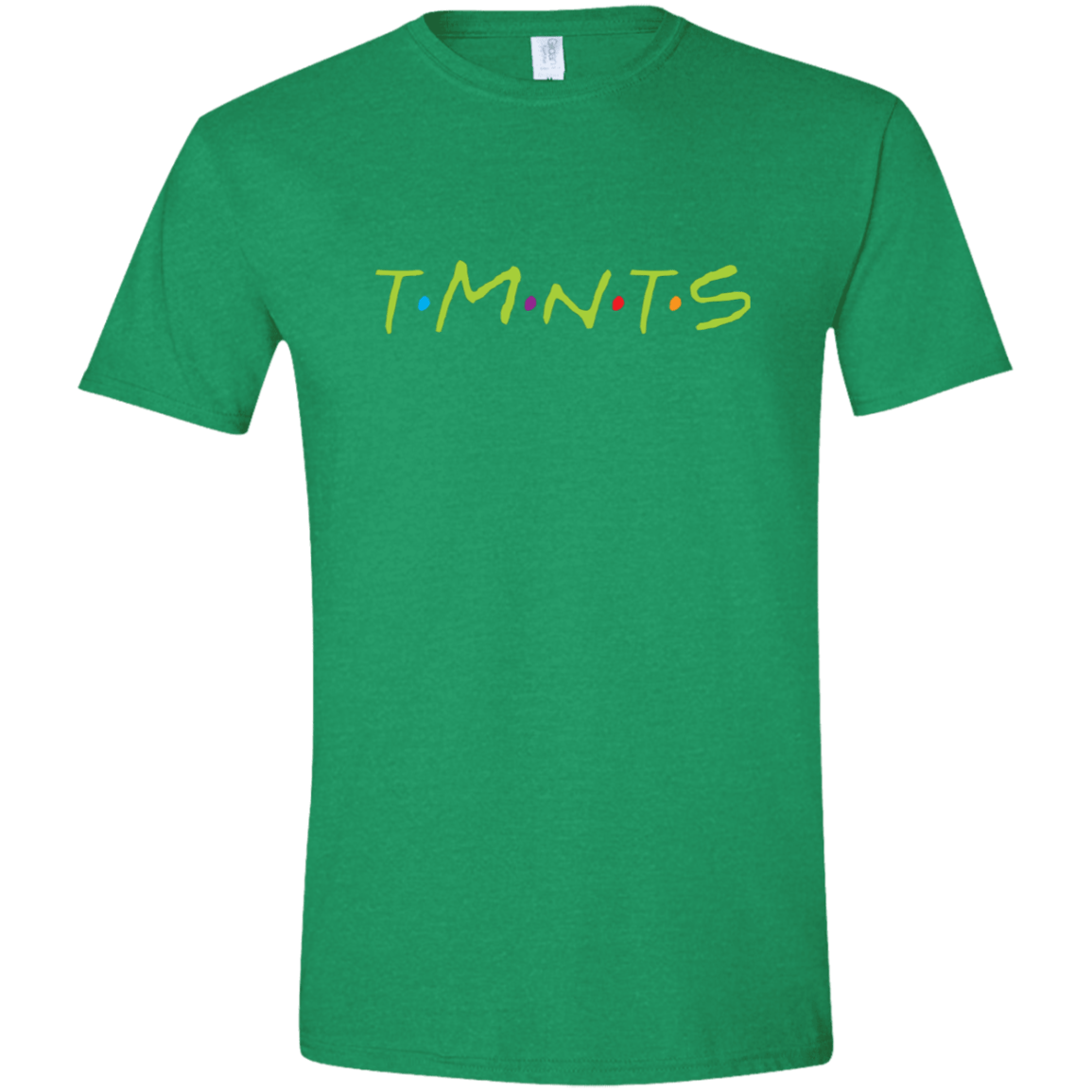 T-Shirts Heather Irish Green / S TMNTS Men's Semi-Fitted Softstyle