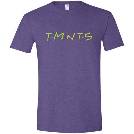T-Shirts Heather Purple / S TMNTS Men's Semi-Fitted Softstyle