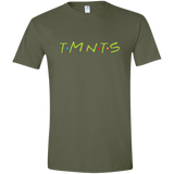 T-Shirts Military Green / S TMNTS Men's Semi-Fitted Softstyle