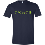 T-Shirts Navy / X-Small TMNTS Men's Semi-Fitted Softstyle
