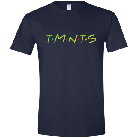 T-Shirts Navy / X-Small TMNTS Men's Semi-Fitted Softstyle