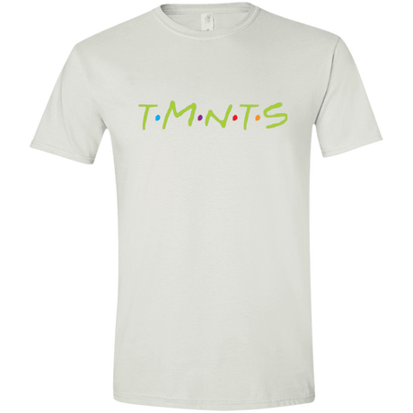 T-Shirts White / X-Small TMNTS Men's Semi-Fitted Softstyle
