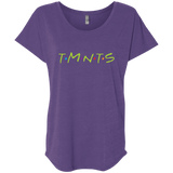 T-Shirts Purple Rush / X-Small TMNTS Triblend Dolman Sleeve